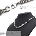 チタン製キヘイネックレス 幅 8.4mm/長さ 40cm