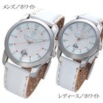 CASTELBAJAC(カステルバジャック) レザーウォッチ JCC-011G-03/ホワイト・メンズ