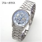 ficce（フィッチェ） オートマチック ブレスウォッチ FC-11704　ブルーガラス