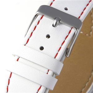 ficce(フィッチェ) ツインムーブ レディースサマー レザーウォッチ FC-11031(シルバー)