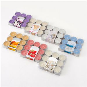 【在庫処分特価】【種類おまかせ】ティーライトキャンドル 9P×3個セット