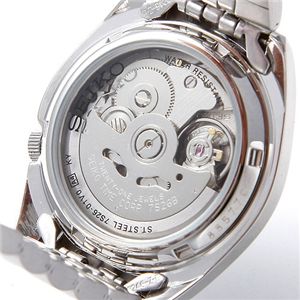 SEIKO(セイコー) セイコー5 オートマメンズブレスウォッチ SNK381K／ブラック