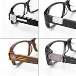 GUCCI ダテメガネ 3型 GG9044J-B9H／クリア×ブラック(ガンメタル)