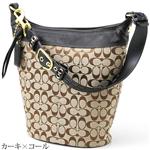 COACH　ショルダーバッグ　11438 カーキ×コール