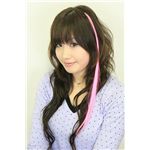 エクステストレート 蛍光ピンク【5個セット】