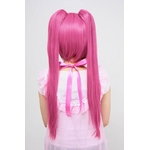【耐熱ウィッグ】ヴァーチャルツインテール ネオンピンク
