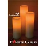 Frameless　Candle　CA10301-WHNS