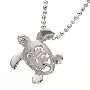 ハワイアンプチホヌネックレス シルバー