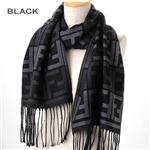 FENDI　マフラー　FS508　093 ブラック