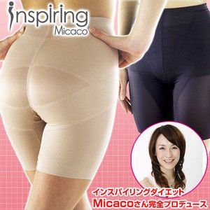 Micaco（ミカコ） 5スリミングショーツ（インスパイリングショーツ） ブラック サイズ:58
