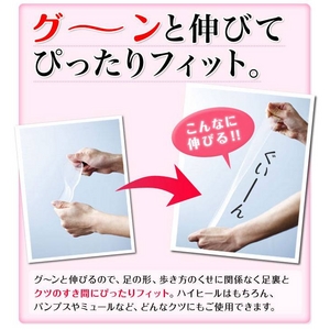 ハイヒール用インソール コンフォートラボ・ウォークサポートシリーズ 【3足セット】 SM（22.5～24cm）