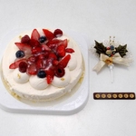 【12月7日で予約終了　2010年クリスマス向け】ブランブリュン　苺のホワイトクリスマス