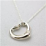 TIFFANY(ティファニー) オープンハートペンダント*2ポイントダイヤ 18967359