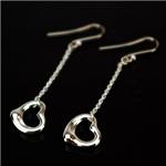 TIFFANY(ティファニー) オープンハートドロップピアス 19611221