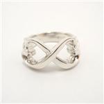 TIFFANY(ティファニー) ダブルラヴィングハートリング 16879517 10号