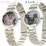 ミッキー ドリームフォー ダイヤ4P ブレスウォッチ 日本入荷分限定1000本 ピンクシェル