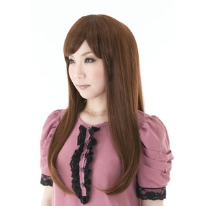 オールウイッグ シンプルなワンカール AL-16 ナチュラルブラウン