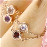 神戸チェーンリング ロイヤルブルームーンストーン 13号