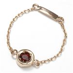 神戸チェーンリング ガーネット 15号