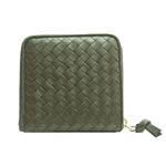 BOTTEGA VENETA(ボッテガヴェネタ) ラウンドファスナー財布 152923-V0013-2040(ダークブラウン)