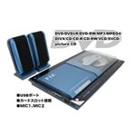 DVDプレーヤー 2.0システム ブルー