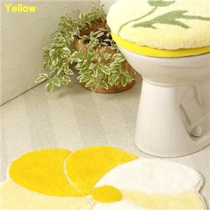 花柄マーガレットトイレタリー3点セット 洗浄型(暖房便器用)/イエローの詳細を見る