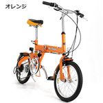マイパラス　16インチ折り畳み自転車　M-09 オレンジ