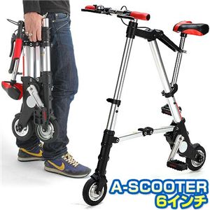A-SCOOTER 6インチ オールシルバー
