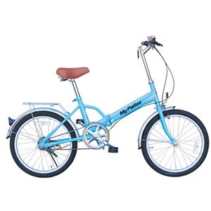 MYPALLAS(マイパラス) 折畳自転車20型 M-27BL ブルー