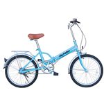 MYPALLAS(マイパラス) 折畳自転車20型 M-27BL ブルー