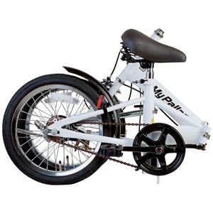MYPALLAS（マイパラス） 折り畳み自転車 M-101 16インチ シルバー
