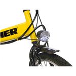 HUMMER（ハマー） 自転車 20インチ AL-ASSIST203 イエロー