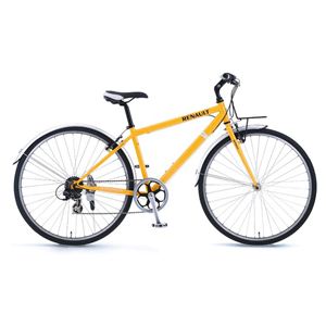 RENAULT（ルノー）自転車 700C CRB7006 オレンジ 【フロントキャリアー クロスバイク】