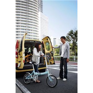 RENAULT（ルノー） 折り畳み自転車 18インチ FDB186 オレンジ 【フォールディングバイク】