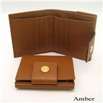BVLGARI（ブルガリ） Wホック財布 20080/Amber