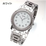 HERMES(エルメス) クリッパーCL6.710.130/3754／ホワイト