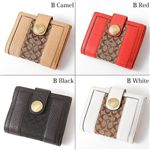 COACH（コーチ）　シグネチャー ニューフレンチ パース　財布　エルゴ41126Camel