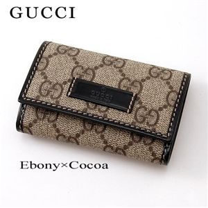GUCCI(グッチ) キーケース JOY 203574 FP1KG 8552・Ebony×Cocoa