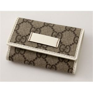 GUCCI(グッチ) キーケース JOY 203574 FP1KG 9761・Ebony×MistyWhite