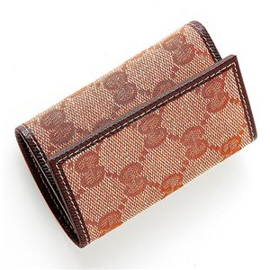 GUCCI(グッチ) キーケース 04564R-F40IR  9643・Cocoa
