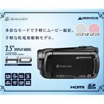 2.5型液晶搭載 HDデジタルビデオカメラ GHV-DV25HDA ピンク