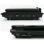 7インチポータブルDVDプレイヤー CPRM対応 PDV-710 ブラック