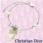 Christian Dior(クリスチャンディオール) ブレスレット ピンクロゴパールブレスレット D14515