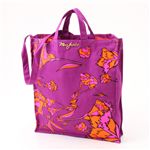 MARC BY MARC JACOBS(マークバイマークジェイコブス) ダブルハンドル トートバッグ Flower Tote Plum/Pink(117514)