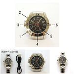 腕時計にカメラ内蔵 WTC-2GB