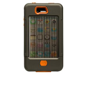 米国軍用規格 iPhone4/4Sケース TANK CM016802 ミリタリーグリーン×オレンジ