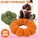 ビッグドーナツクッション チョコレートブラウン