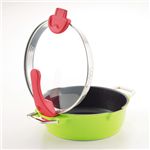 ペペペントラIH対応深型調理パン 24cm グリーン