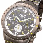 D&G(ディー・アンド・ジー) NAVAJO クロノグラフ DW0193/ブラック×イエロー
