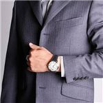 EMPORIO ARMANI(エンポリオ・アルマーニ) レザーウォッチ  AR0572／アイボリー